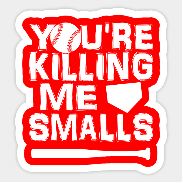 You're Killing Me Smalls Sticker by flimflamsam